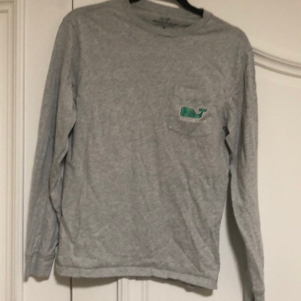 Vineyard Vines Long Sleeve Football Tee